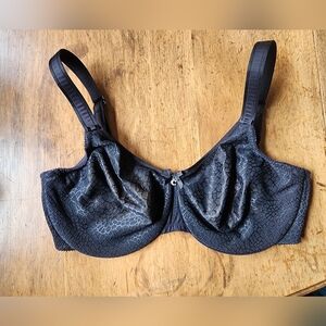 NWOT Chantelle 34DDD 34E 34F Elegant Black Lace Bra 346 1891